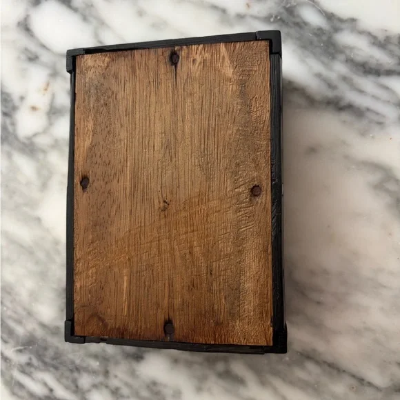Antique Porcupine Quill Box